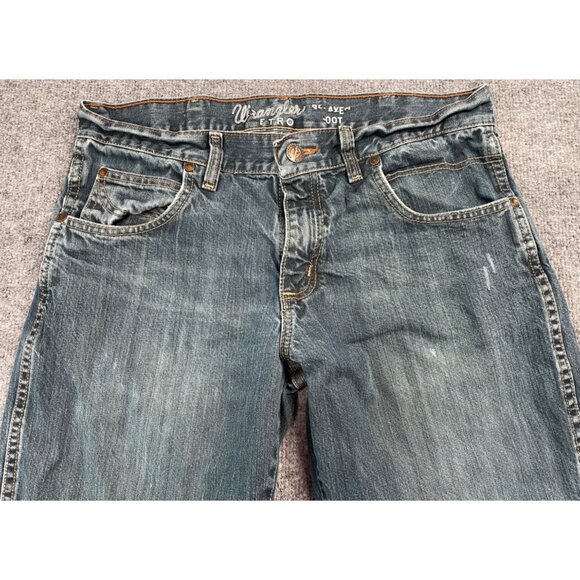 Wrangler Retro Relaxed Fit Jeans 007 W32/32 Cowboy Core Western Rodeo workwear - Picture 2 of 8